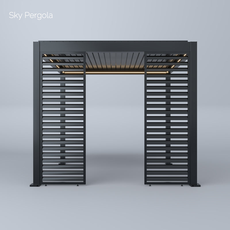 Pergola in alluminio SkyPergola SkyMotion LED