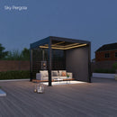 Pergola in alluminio SkyPergola SkyMotion LED