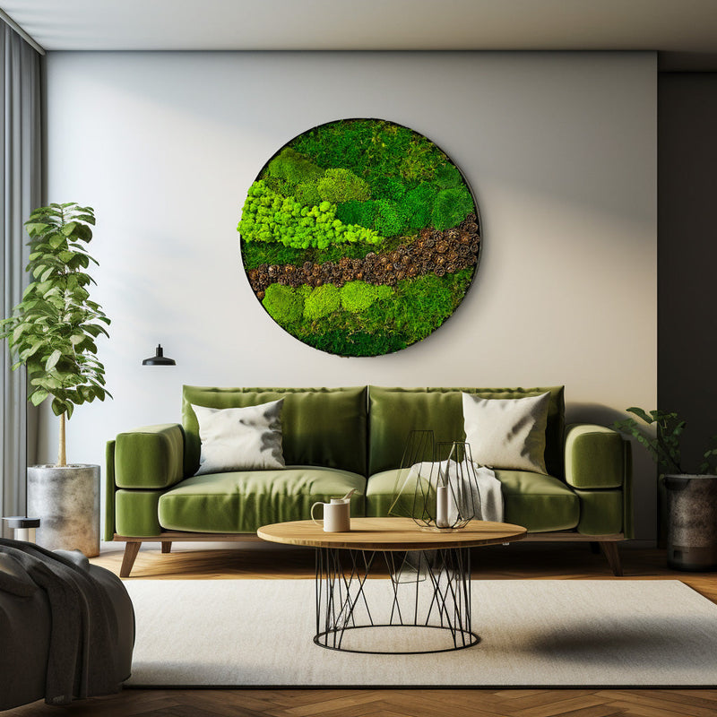 Immagine muschio Pigna Ruscello diametro 60 cm