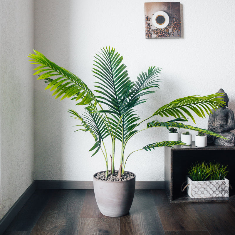 Pianta artificiale Areca Palma 110 cm