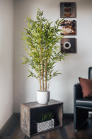 Pianta artificiale Fico della Betulla Ficus benjamina 110 cm