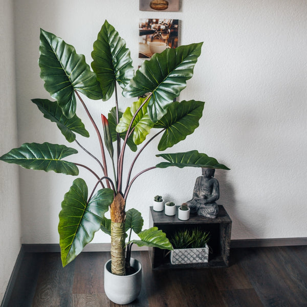 Pianta artificiale Alocasia 160 cm