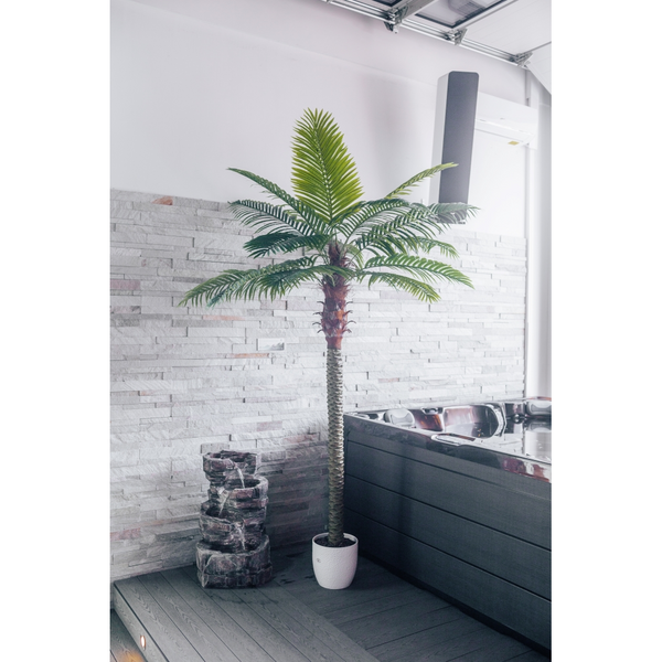 Pianta artificiale Palma da dattero Phoenix canariensis 200 cm