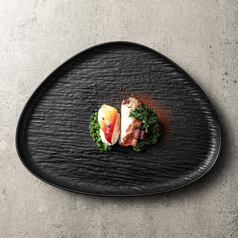 Set di stoviglie Verona completo nero 20 pezzi
