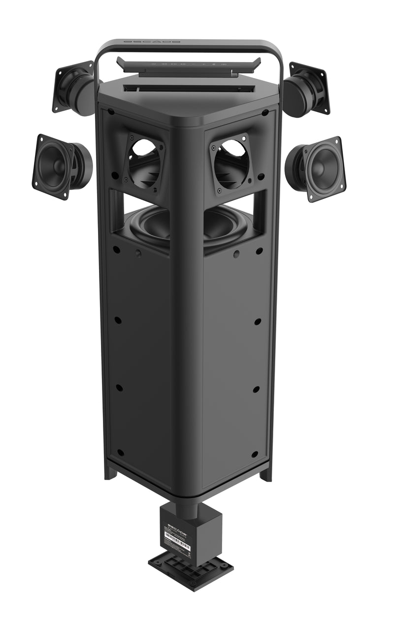 Escape P9 Altoparlante a 360° impermeabile nero